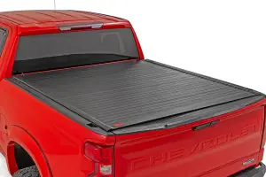 Rough Country - 50120580 | Rough-Country Hard Roll Up Bed Cover (2019-2025 Silverado, Sierra 1500 2WD/4WD 5'10" Bed | Short Bed) - Image 2