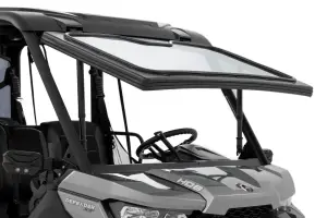 Rough Country - 98418213 | Rough Country Electric Tilt Windshield Formed Frame For Can-Am Defender HD8 / HD9 / HD10 (2016-2024) | Glass - Image 2