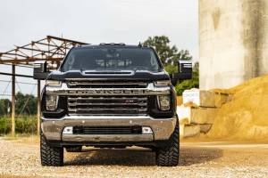 Rough Country - 9594 | Rough Country 1.5-2 Inch Leveling Kit With Front Shock Extensions (2020-2025 Silverado, Sierra 2500 HD, 3500 HD 4WD) - Image 10