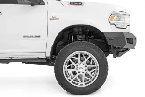 Rough Country - 10806A | Rough Country Front Bumper With Black Series LED Cubes Lights & Light Bar (2019-2024 Ram 2500 2WD/4WD) - Image 5