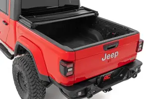 Rough Country - 41620500 | Rough Country Soft Tri-Fold Bed Cover For Jeep JT Gladiator (2021-2024) | 5' Bed - Image 3