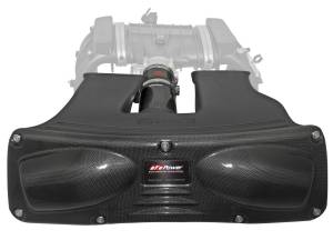 aFe Power - 52-12352-C | AFE Power Black Series Stage-2 Carbon Fiber Cold Air Intake System w/ Pro 5R Filter 2012-2016 911 (991) H6-3.4L/3.8L - Image 2