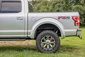 Rough Country - F-F315110 | Rough Country SF1 Fender Flare For Ford F-150 2WD/4WD (2015-2017) | Flat Black - Image 14