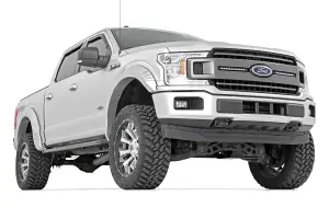 Rough Country - F-F315110-UX | Rough Country SF1 Fender Flare For Ford F-150 2WD/4WD (2015-2017) | Ingot Silver Metallic - Image 3