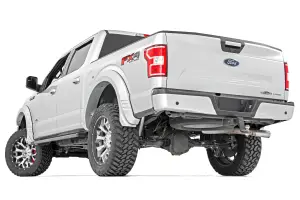 Rough Country - F-F315110-UX | Rough Country SF1 Fender Flare For Ford F-150 2WD/4WD (2015-2017) | Ingot Silver Metallic - Image 4