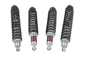 391011 | Rough Country Adjustable Suspension Coilovers Lift Kit For Cam-Am Defender HD10 (2023-2024) | Ride Height Adjust, M1 Coilover Shocks