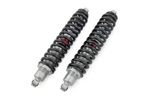 301012 | Rough Country Rear Coilovers Shocks For Cam-Am Defender HD10 (2023-2024) | Ride Height Adjust, M1 Coilover Shocks