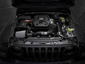 aFe Power - 54-53029D | AFE Power Magnum Force Stage-2XP Cold Air Intake System w/ Pro DRY S Filter 2018-2023 Wrangler JL L4-2.0L (t) - Image 7