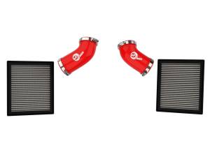 55-10019DR | AFE Power Super Stock Induction System Red w/ Pro DRY S Filter 2022-2024 Tundra V6-3.4L (tt)