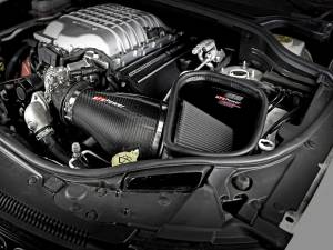 aFe Power - 57-10002D | AFE Power Track Series Stage-2 Carbon Fiber Intake System w/ Pro DRY S Filter 2018 Grand Cherokee Trackhawk WK2 V8-6.2L (sc) - Image 6