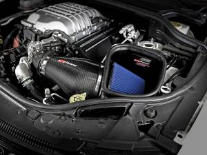 aFe Power - 57-10002R | AFE Power Track Series Stage-2 Carbon Fiber Intake System w/ Pro 5R Filter 2018 Grand Cherokee Trackhawk WK2 V8-6.2L (sc) - Image 6