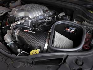 aFe Power - 57-10009D | AFE Power Track Series Stage-2 Carbon Fiber Intake System w/ Pro DRY S Filter 2019-2021 Grand Cherokee Trackhawk WK2, 2021-2024 Durango Hellcat V8-6.2L (sc) - Image 7