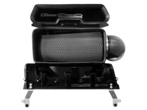 aFe Power - 57-10022K | AFE Power Track Series Stage-2 Carbon Fiber Intake System w/ Pro 5R Filter Black 2021-2024 Ram 1500 TRX V8-6.2L (sc) - Image 2