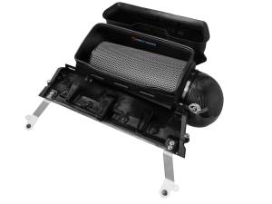 aFe Power - 57-10022K | AFE Power Track Series Stage-2 Carbon Fiber Intake System w/ Pro 5R Filter Black 2021-2024 Ram 1500 TRX V8-6.2L (sc) - Image 4