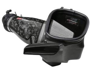 57-10028D | AFE Power Track Series Stage-2 Carbon Fiber Intake System w/ Pro DRY S Filter 2021-2024 Durango SRT Hellcat V8-6.2L (sc)