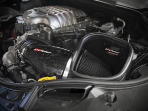 aFe Power - 57-10028K | AFE Power Track Series Stage-2 Carbon Fiber Intake System w/ Pro 5R Filter Black 2021-2024 Durango SRT Hellcat V8-6.2L (sc) - Image 7