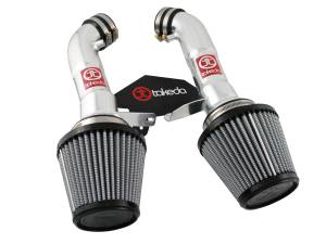 TR-3008P | Takeda Stage-2 Cold Air Intake System w/ Pro DRY S Filter Polished 2008-2013 G37, 2014-2015 Q60 V6-3.7L (VQ37VHR)