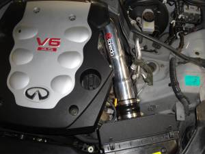 aFe Power - TR-3015P | Takeda Stage-2 Cold Air Intake System w/ Pro DRY S Filter Polished 2003-2006 G35 V6-3.5L - Image 5