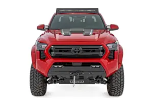 Rough Country - HS80010 | Rough Country Hood Scoop For Toyota Tacoma (2024-2024) | Flat Black - Image 4