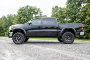 Rough Country - F-D319201 | Rough Country SF1 Fender Flares For Ram 1500 2/4WD (2019-2024) | Flat Black - Image 9