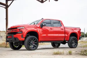 Rough Country - F-C319201A-G1C | Rough Country Fender Flares SF1 Chevrolet Silverado 1500 2/4WD (2019-2025) | Overcast - Image 9