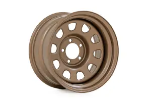 RC158545B | Rough Country Steel Wheel Bronze | 15x8 | 5x4.5 | 3.30 Bore | -19