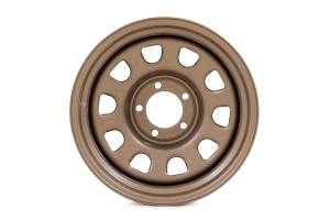 RC51-7873B | Rough Country Steel Wheel Bronze | 17x9 | 5x5 | 3.30 Bore | -12mm