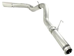 aFe Power - 49-02016-P | AFE Power ATLAS 5 IN Aluminized Steel DPF-Back Exhaust System w/Polished Tip (2007-2012 Ram 2500, 3500 Pickup L6-6.7L td) - Image 2