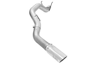 aFe Power - 49-02039-P | AFE Power ATLAS 5 IN Aluminized Steel DPF-Back Exhaust System w/Polished Tip (2013-2018 Ram 2500, 3500 Pickup L6-6.7L td) - Image 2