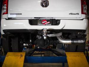 aFe Power - 49-02078-B | AFE Power ATLAS 5 IN Aluminized Steel DPF-Back Exhaust System w/Black Tip (2019-2024 Ram 2500, 3500 Pickup L6-6.7L td) - Image 4