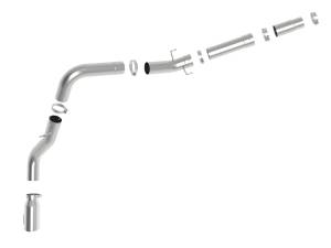 aFe Power - 49-02078-P | AFE Power ATLAS 5 IN Aluminized Steel DPF-Back Exhaust System w/Polished Tip (2019-2024 Ram 2500, 3500 Pickup L6-6.7L td) - Image 2