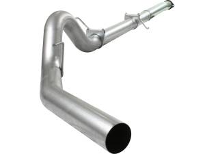 49-03041NM | AFE Power ATLAS 4 IN Aluminized Steel Cat-Back Exhaust System w/o Muffler (2011-2014 F150 Pickup V6-3.5L tt)