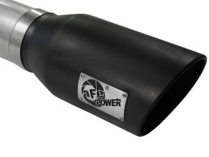 aFe Power - 49-03054-B | AFE Power ATLAS 5 IN Aluminized Steel DPF-Back Exhaust System w/Black Tip (2008-2010 F250, F350 Super Duty V8-6.4L td) - Image 6