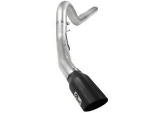 aFe Power - 49-03054-B | AFE Power ATLAS 5 IN Aluminized Steel DPF-Back Exhaust System w/Black Tip (2008-2010 F250, F350 Super Duty V8-6.4L td) - Image 3