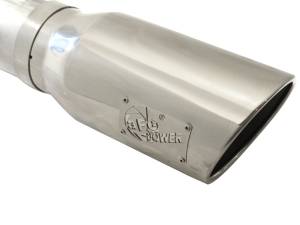 aFe Power - 49-03054-P | AFE Power ATLAS 5 IN Aluminized Steel DPF-Back Exhaust System w/Polished Tip (2008-2010 F250, F350 Super Duty V8-6.4L td) - Image 6