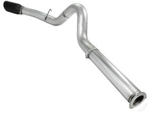 aFe Power - 49-03055-B | AFE Power ATLAS 5 IN Aluminized Steel DPF-Back Exhaust System w/Black Tip (2011-2014 F250, F350 Super Duty V8-6.7L td) - Image 3