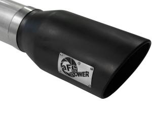 aFe Power - 49-03055-B | AFE Power ATLAS 5 IN Aluminized Steel DPF-Back Exhaust System w/Black Tip (2011-2014 F250, F350 Super Duty V8-6.7L td) - Image 6