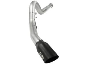 aFe Power - 49-03055-B | AFE Power ATLAS 5 IN Aluminized Steel DPF-Back Exhaust System w/Black Tip (2011-2014 F250, F350 Super Duty V8-6.7L td) - Image 2