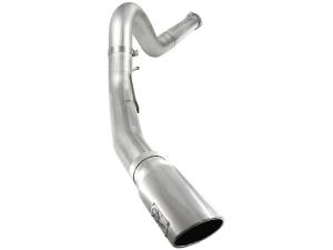 aFe Power - 49-03055-P | AFE Power ATLAS 5 IN Aluminized Steel DPF-Back Exhaust System w/Polished Tip (2011-2014 F250, F350 Super Duty V8-6.7L td) - Image 2