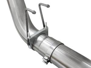 aFe Power - 49-03064-B | AFE Power ATLAS 5 IN Aluminized Steel DPF-Back Exhaust System w/Black Tip (2015-2016 F250, F350 Super Duty V8-6.7L td) - Image 4