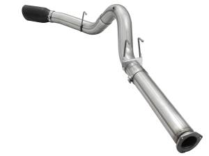 aFe Power - 49-03064-B | AFE Power ATLAS 5 IN Aluminized Steel DPF-Back Exhaust System w/Black Tip (2015-2016 F250, F350 Super Duty V8-6.7L td) - Image 3