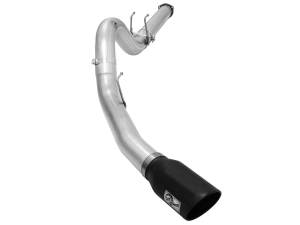 aFe Power - 49-03064-B | AFE Power ATLAS 5 IN Aluminized Steel DPF-Back Exhaust System w/Black Tip (2015-2016 F250, F350 Super Duty V8-6.7L td) - Image 2