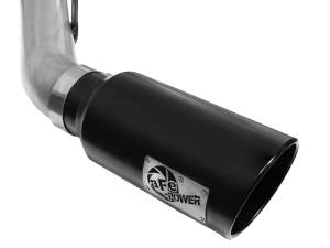 aFe Power - 49-03065-B | AFE Power ATLAS 4 IN Aluminized Steel DPF-Back Exhaust System w/Black Tip (2011-2014 F250, F350 Super Duty V8-6.7L td) - Image 6