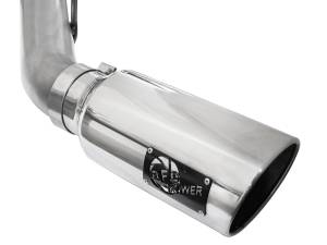 aFe Power - 49-03065-P | AFE Power ATLAS 4 IN Aluminized Steel DPF-Back Exhaust System w/Polished Tip (2011-2014 F250, F350 Super Duty V8-6.7L td) - Image 6