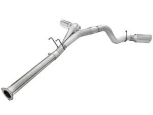 aFe Power - 49-03065-P | AFE Power ATLAS 4 IN Aluminized Steel DPF-Back Exhaust System w/Polished Tip (2011-2014 F250, F350 Super Duty V8-6.7L td) - Image 3