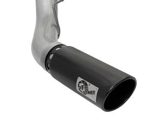 aFe Power - 49-03090-B | AFE Power ATLAS 5 IN Aluminized Steel DPF-Back Exhaust System w/Black Tip (2017-2024 F250, F350 Super Duty V8-6.7L td) - Image 7