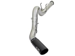 aFe Power - 49-03090-B | AFE Power ATLAS 5 IN Aluminized Steel DPF-Back Exhaust System w/Black Tip (2017-2024 F250, F350 Super Duty V8-6.7L td) - Image 3