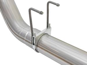 aFe Power - 49-03090-B | AFE Power ATLAS 5 IN Aluminized Steel DPF-Back Exhaust System w/Black Tip (2017-2024 F250, F350 Super Duty V8-6.7L td) - Image 5