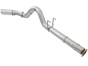 aFe Power - 49-03090-P | AFE Power ATLAS 5 IN Aluminized Steel DPF-Back Exhaust System w/Polished Tip (2017-2024 F250, F350 Super Duty V8-6.7L td) - Image 4