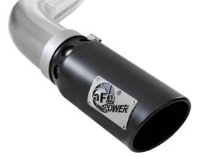 aFe Power - 49-03106-B | AFE Power Atlas 4 IN Aluminized Steel DPF-Back Exhaust System w/ Black Tip (2018-2020 F150 Pickup V6-3.0L td) - Image 4